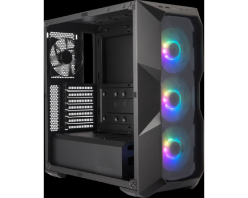 Корпус Cooler Master MasterBox TD500, USB3.0x2, 3x120 ARGB Fan, 1x120Fan, Black, ATX, w/o PSU