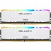 Оперативная память Crucial 16GB Kit (8GBx2) DDR4 3600MT/s CL16 Unbuffered DIMM 288 pin Ballistix White RGB