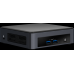 Неттоп Intel NUC, Intel Core i7-8665U, 4.8 GHz Turbo, DDR4-2400 SODIMM (up to 32Gb max), VGA Intel UHD Graphics 620 (USB-C(DP1.2)+2xHDMI 2.0a), 4xUSB3.1, 1x m.2 SSD, GBL, WiFi+BT, vPro, SDXC slot, Black,VESA, no powercord, IR-port, Kensington Lock, 9