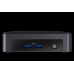 Неттоп Intel NUC, Intel Core i7-8665U, 4.8 GHz Turbo, DDR4-2400 SODIMM (up to 32Gb max), VGA Intel UHD Graphics 620 (USB-C(DP1.2)+2xHDMI 2.0a), 4xUSB3.1, 1x m.2 SSD, GBL, WiFi+BT, vPro, SDXC slot, Black,VESA, no powercord, IR-port, Kensington Lock, 9