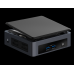 Неттоп Intel NUC, Intel Core i7-8665U, 4.8 GHz Turbo, DDR4-2400 SODIMM (up to 32Gb max), VGA Intel UHD Graphics 620 (USB-C(DP1.2)+2xHDMI 2.0a), 4xUSB3.1, 1x m.2 SSD, GBL, WiFi+BT, vPro, SDXC slot, Black,VESA, no powercord, IR-port, Kensington Lock, 9