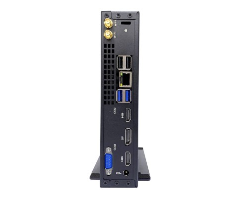 Неттоп Hiper Ultion B365(ITX), Intel B365 w/o CPU, 2xDDR4 SODIMM (up to 2133MHz/32Gb), VGA Intel UHD630 (2xHDMI, 1xDP), 4xUSB3.0, 4xUSB2.0, 1x2.5 SATA3, 1xM.2, WiFi+BT, no CR, powercord EU