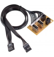 Модуль для корпуса USB module, 2xUSB2.0+2xUSB3.0, PCB board+Audio+Cables for FL-302                                                                                                                                                                       