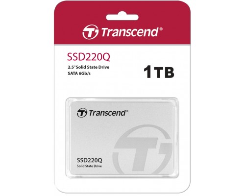 Накопитель SSD Transcend SSD220Q SSD 1TB, QLC, 2,5