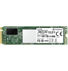 Накопитель SSD Transcend MTE220S SSD 512GB, 3D TLC, M.2 (2280), PCIe Gen 3.0 x4, NVMe, R3300/W2100, TBW 1100                                                                                                                                              