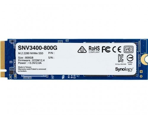 Жесткий диск SSD  M.2 2280 800GB SNV3400-800G SYNOLOGY