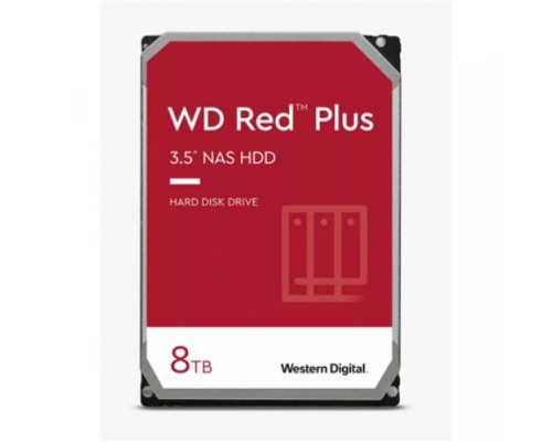 Жесткий диск SATA 8TB 6GB/S 256MB RED PLUS WD80EFBX WDC