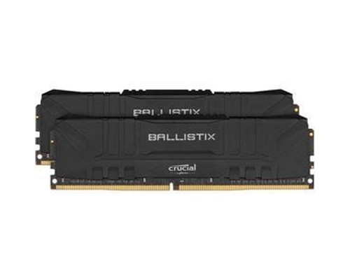 Модуль памяти CRUCIAL Ballistix Gaming DDR4 Общий объём памяти 16Гб Module capacity 8Гб Количество 2 2666 МГц Множитель частоты шины 16 1.35 В черный BL2K8G26C16U4B