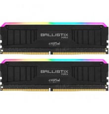 Модуль памяти CRUCIAL Ballistix MAX RGB Gaming DDR4 Общий объём памяти 32Гб Module capacity 16Гб Количество 2 4000 МГц Множитель частоты шины 18 1.35 В RGB черный BLM2K16G40C18U4BL                                                                      