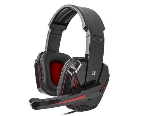 Гарнитура GAMING WARHEAD G-260 RED/BLACK 64121 DEFENDER