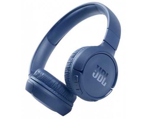 Наушники JBL Tune 510BT Blue беспроводные, накладные, Bluetooth, 20-20000 Гц, 32 Ом, с микрофоном, USB Type-C, 32 мм, 450 мАч, синий