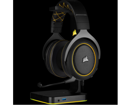 Игровая гарнитура  Corsair Gaming™ HS60 PRO SURROUND Gaming Headset, Yellow