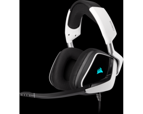 Игровая гарнитура  Corsair Gaming™ VOID RGB ELITE USB Premium Gaming Headset with 7.1 Surround Sound, White