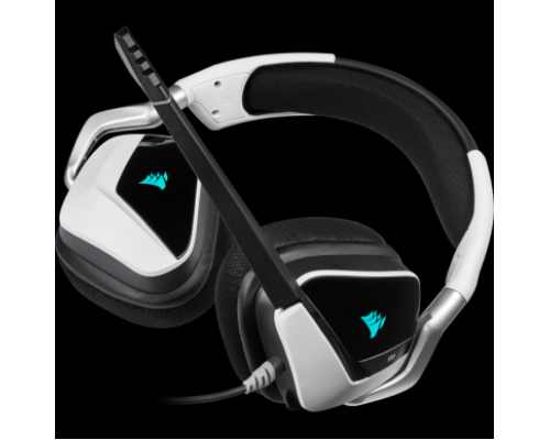 Игровая гарнитура  Corsair Gaming™ VOID RGB ELITE USB Premium Gaming Headset with 7.1 Surround Sound, White