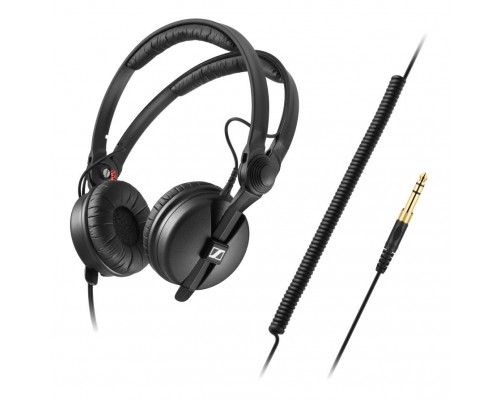 Наушники Sennheiser 506908/ накладные закрытые 16-22000Гц 1,5м отсоединяемый кабель+3м витой, 3.5мм/6.3мм 120дБ 70Ом