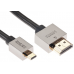 Кабель HDMI-19M --MicroHDMI-19M ver 2.0+3D/Ethernet,1.5m метал разъемы VCOM CG506AD-1.5M