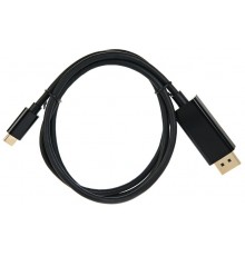 Кабель-адаптер USB 3.1 Type-Cm -- DP(m) 3840x2160@60Hz, 1m VCOM CU422C-1M                                                                                                                                                                                 