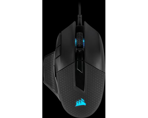 Игровая мышь Corsair Gaming™ NIGHTSWORD RGB, Performance Tunable FPS/MOBA Gaming Mouse, Black, Backlit RGB LED, 18000