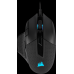 Игровая мышь Corsair Gaming™ NIGHTSWORD RGB, Performance Tunable FPS/MOBA Gaming Mouse, Black, Backlit RGB LED, 18000