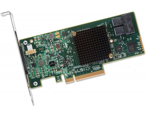 Контроллер RAID для сервера MegaRAID SAS9341-8i SGL (8-Port Int, 12GB/s SATA+SAS, PCIe 3.0, Entry)