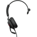 Гарнитура Jabra Evolve2 40, USB-A, MS Mono