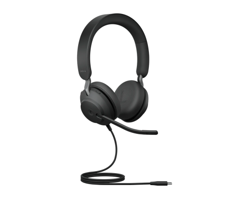 Гарнитура проводная Jabra Evolve2 40, MS Stereo / USB-C /