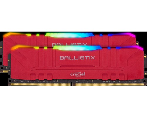 Оперативная память Crucial 32GB Kit (16GBx2) DDR4 3600MT/s CL16 Unbuffered DIMM 288 pin Ballistix Black RGB