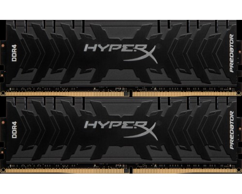 Оперативная память Kingston 64GB 2666MHz DDR4 CL15 DIMM (Kit of 2) XMP HyperX Predator