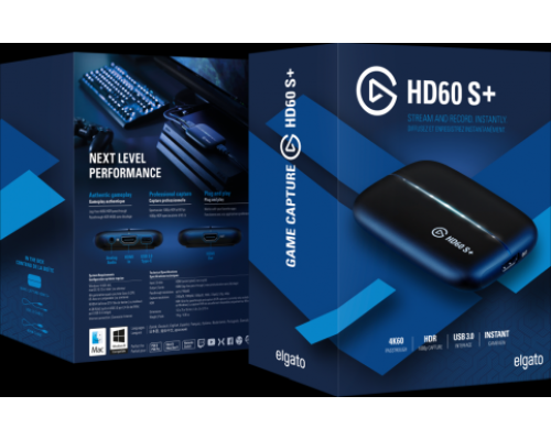 Устройство захвата видео Elgato Game Capture HD60 S+