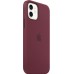 Чехол для iPhone 12 | 12 Pro Silicone Case with MagSafe - Plum