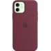 Чехол для iPhone 12 | 12 Pro Silicone Case with MagSafe - Plum