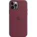 Чехол для iPhone 12 | 12 Pro Silicone Case with MagSafe - Plum