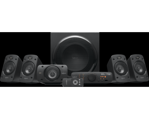 Акустическая система Speaker System 5.1 Logitech Z-906,  500 Вт,Surround Sound, Пульт ДУ, Black