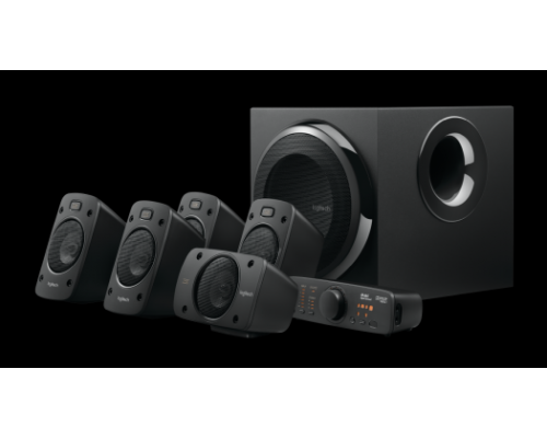 Акустическая система Speaker System 5.1 Logitech Z-906,  500 Вт,Surround Sound, Пульт ДУ, Black