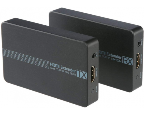 Удлинитель  DMI Full HD +3D+ звук до 150m (передатчик+приемник) + IR, GL-v100ER