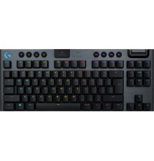 Клавиатура Logitech G915 TKL Lightspeed, черный, оригинальная заводская РУС гравировка [920-009536]                                                                                                                                                       