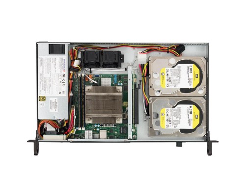 Серверная платформа Supermicro SERVER SYS-5019C-FL (X11SCL-IF, CSE-505-203B) (LGA 1151, E-2100/Е-2200, Intel® C242 chipset, 2x 3.5