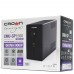 ИБП UPS CROWN 1500VA/900W, металл, 2x12V/9AH, розетки 4*IEC + 2*EURO+1*IEC bybass, трансформатор AVR 140-290V, съёмный кабель 1.8 м, фильтр телефонной и ethernet линии RJ-11/45, USB-порт, защита батареи, от перегрузки, от КЗ, ПО