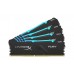 Оперативная память Kingston 64GB 3600MHz DDR4 CL18 DIMM (Kit of 4) HyperX FURY RGB