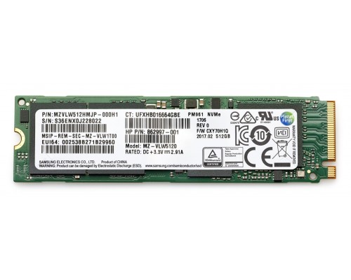 Накопитель HP Turbo Drive G2 TLC 512GB SSD M.2 Drv