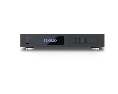 Медиаплеер Hi-FI 4K Mediaplayer Dune HD Max Vision 4K: UltraHD/60 Hz/3D/HDR/HDR10+/Dolby Vision, CPU Realtek 1619DR, RAM 4 Gb, Flash 32 Gb,   2xUSB2.0, 2xUSB3.1, 1xUSB Type-C, 2xHDD SATA 3.5