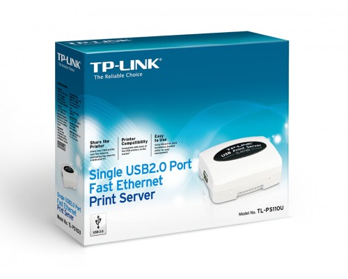 Принт-сервер Single USB2.0 port fast ethernet Print Server