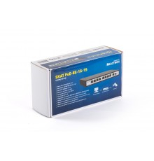 Коммутатор SKAT PoE-8E-1G-1S PoE Plus switch, power 120W, ports: 8-Ethernet, 1-Uplink, 1-SFP                                                                                                                                                              
