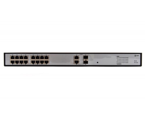 Коммутатор SKAT PoE-16E-2G-2S PoE Plus switch, power 260W, ports: 8-Ethernet, 2-Uplink, 2-SFP