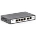 Коммутатор SKAT PoE-4E-2E PoE Plus switch, power 120W, ports: 4-Ethernet, 2-Uplink