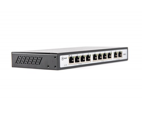 Коммутатор SKAT PoE-8E-2G PoE Plus switch, power 120W, ports: 8-Ethernet, 2-Uplink