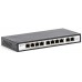 Коммутатор SKAT PoE-8E-2G PoE Plus switch, power 120W, ports: 8-Ethernet, 2-Uplink