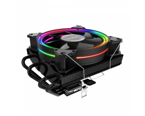 Охлаждение процессора H120T Universal, 125W, 120mm FAN, 800~2000 rpm, 24.1~35.5 dBA, RGB, PWM, RTL