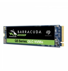 Жесткий диск SSD M.2 2280 500GB Seagate BarraCuda Q5 Client SSD ZP500CV3A001 PCIe Gen3x4 with NVMe, 2300/900, MTBF 1.8M, 3D QLC, 119TBW, 0.2DWPD, NVMe 1.3, RTL , (027717)                                                                                
