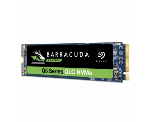 Жесткий диск SSD M.2 2280 500GB Seagate BarraCuda Q5 Client SSD ZP500CV3A001 PCIe Gen3x4 with NVMe, 2300/900, MTBF 1.8M, 3D QLC, 119TBW, 0.2DWPD, NVMe 1.3, RTL , (027717)